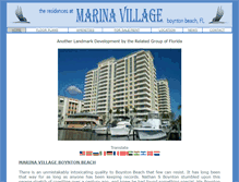 Tablet Screenshot of marinavillagelive.com